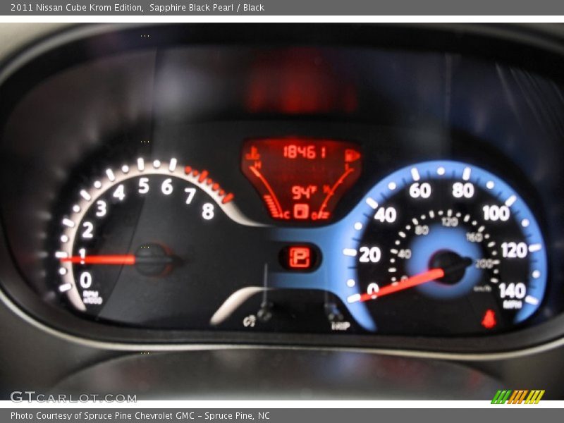 Sapphire Black Pearl / Black 2011 Nissan Cube Krom Edition