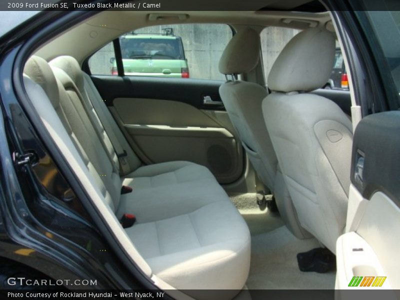 Tuxedo Black Metallic / Camel 2009 Ford Fusion SE