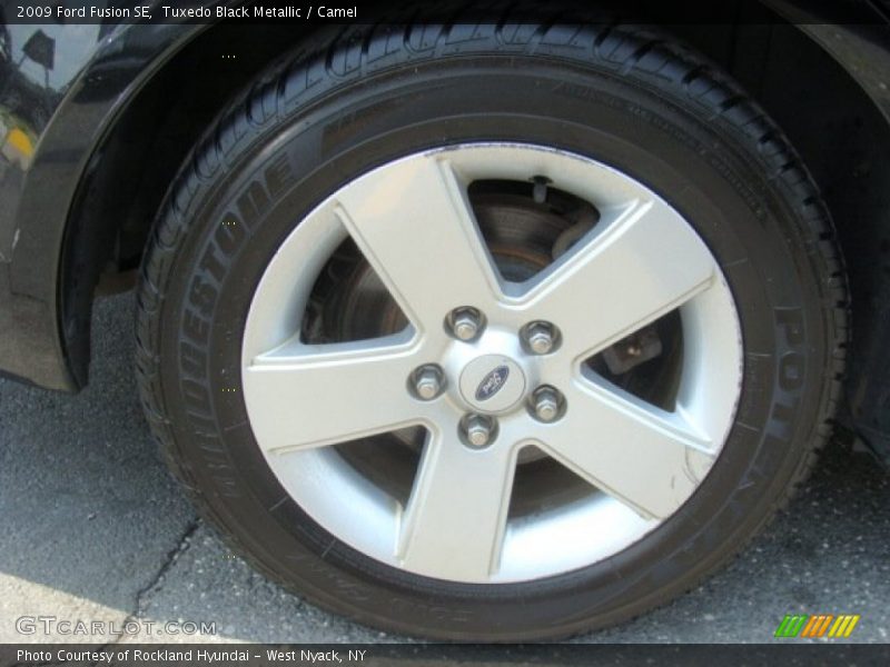 Tuxedo Black Metallic / Camel 2009 Ford Fusion SE