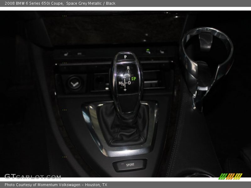 Space Grey Metallic / Black 2008 BMW 6 Series 650i Coupe