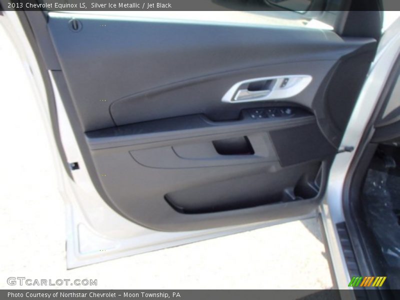 Silver Ice Metallic / Jet Black 2013 Chevrolet Equinox LS