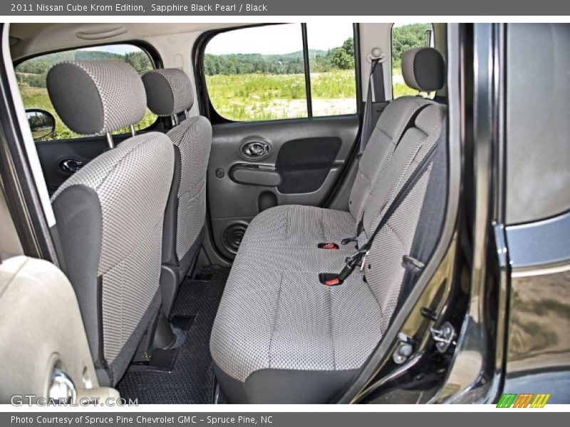 Rear Seat of 2011 Cube Krom Edition