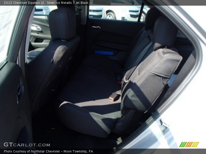 Silver Ice Metallic / Jet Black 2013 Chevrolet Equinox LS