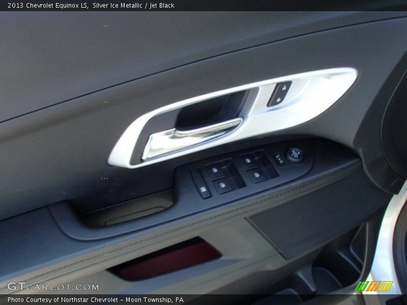 Silver Ice Metallic / Jet Black 2013 Chevrolet Equinox LS