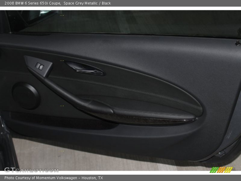 Space Grey Metallic / Black 2008 BMW 6 Series 650i Coupe