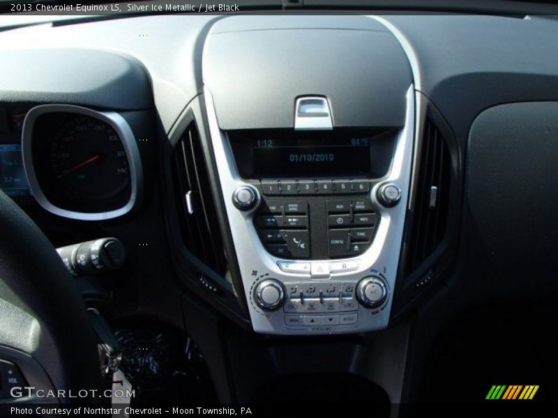 Silver Ice Metallic / Jet Black 2013 Chevrolet Equinox LS