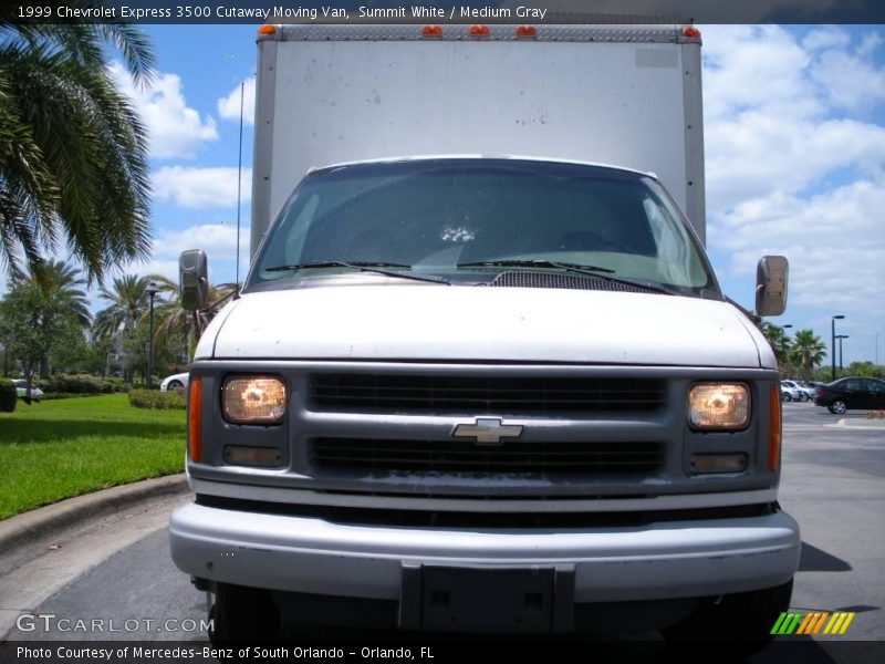 Summit White / Medium Gray 1999 Chevrolet Express 3500 Cutaway Moving Van