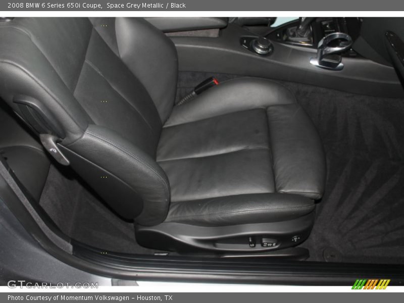 Space Grey Metallic / Black 2008 BMW 6 Series 650i Coupe