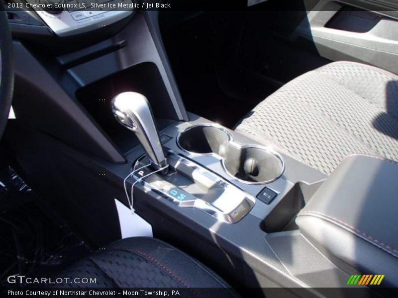 Silver Ice Metallic / Jet Black 2013 Chevrolet Equinox LS
