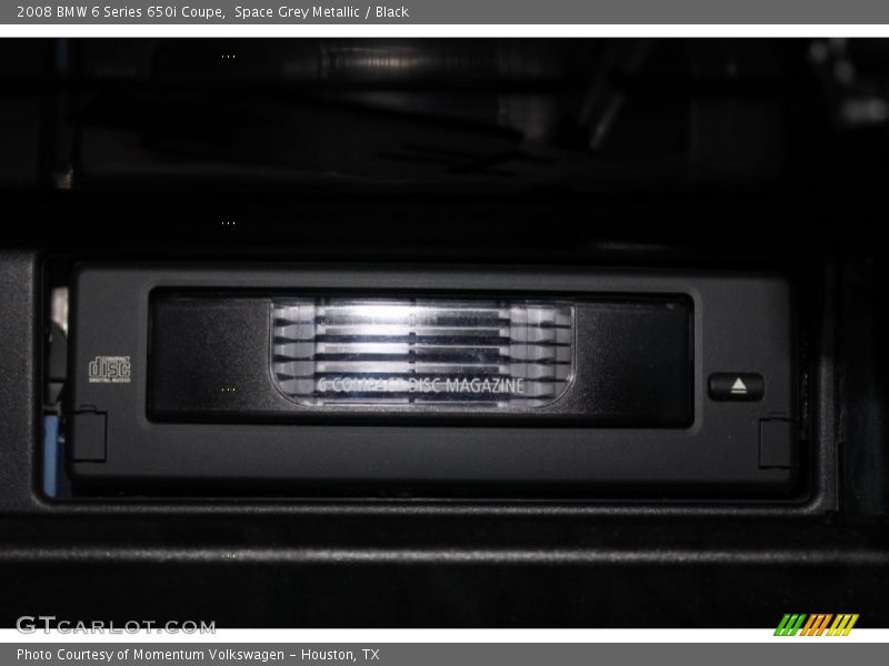 Space Grey Metallic / Black 2008 BMW 6 Series 650i Coupe