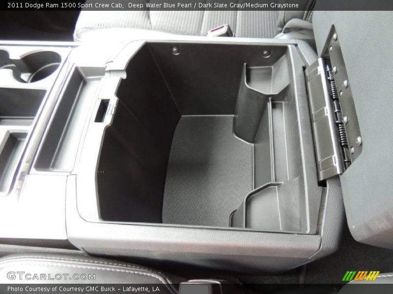 Deep Water Blue Pearl / Dark Slate Gray/Medium Graystone 2011 Dodge Ram 1500 Sport Crew Cab