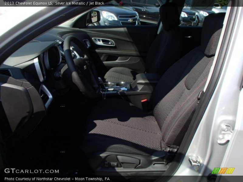Silver Ice Metallic / Jet Black 2013 Chevrolet Equinox LS