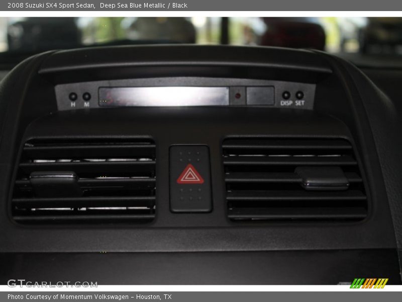 Deep Sea Blue Metallic / Black 2008 Suzuki SX4 Sport Sedan