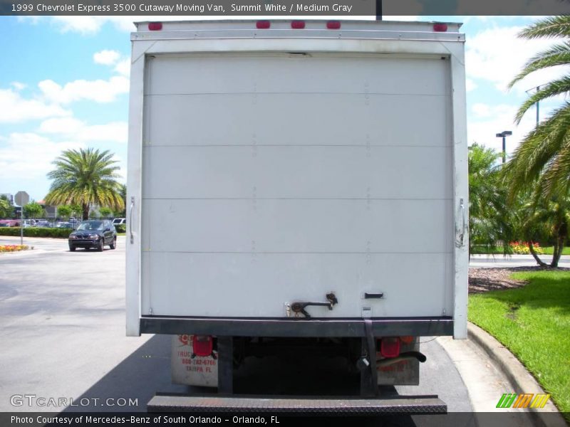 Summit White / Medium Gray 1999 Chevrolet Express 3500 Cutaway Moving Van