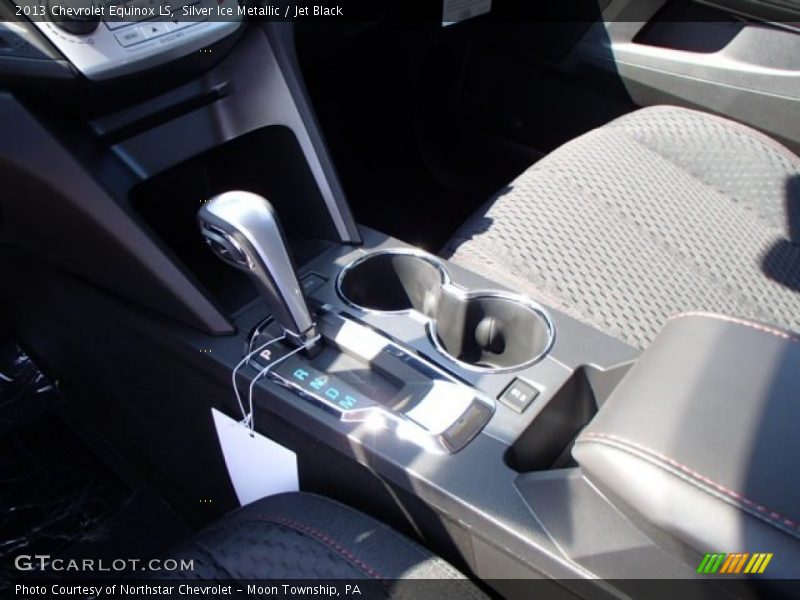 Silver Ice Metallic / Jet Black 2013 Chevrolet Equinox LS