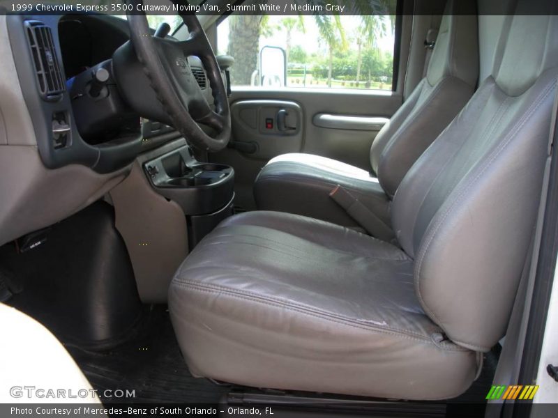 Summit White / Medium Gray 1999 Chevrolet Express 3500 Cutaway Moving Van