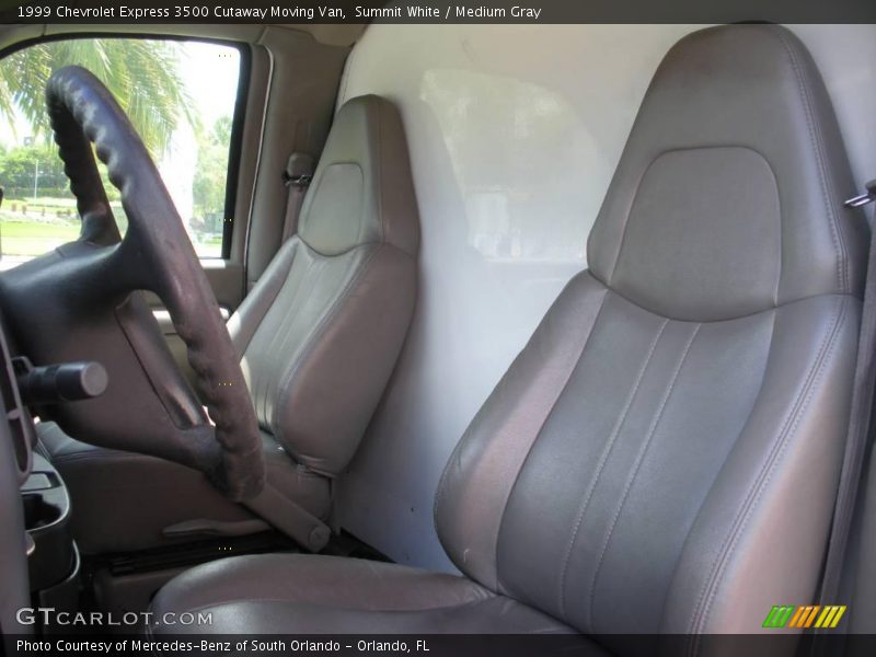 Summit White / Medium Gray 1999 Chevrolet Express 3500 Cutaway Moving Van