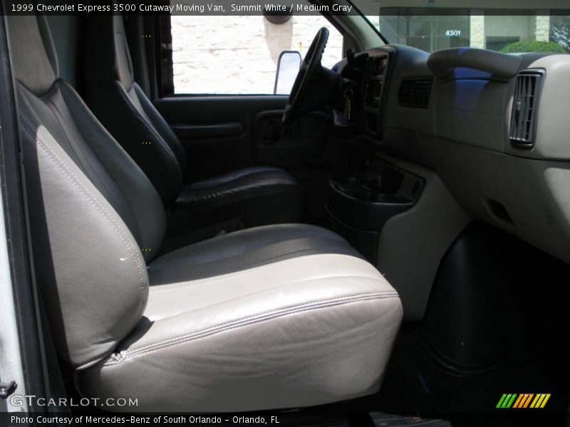 Summit White / Medium Gray 1999 Chevrolet Express 3500 Cutaway Moving Van