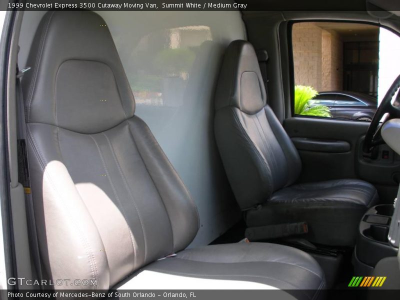 Summit White / Medium Gray 1999 Chevrolet Express 3500 Cutaway Moving Van