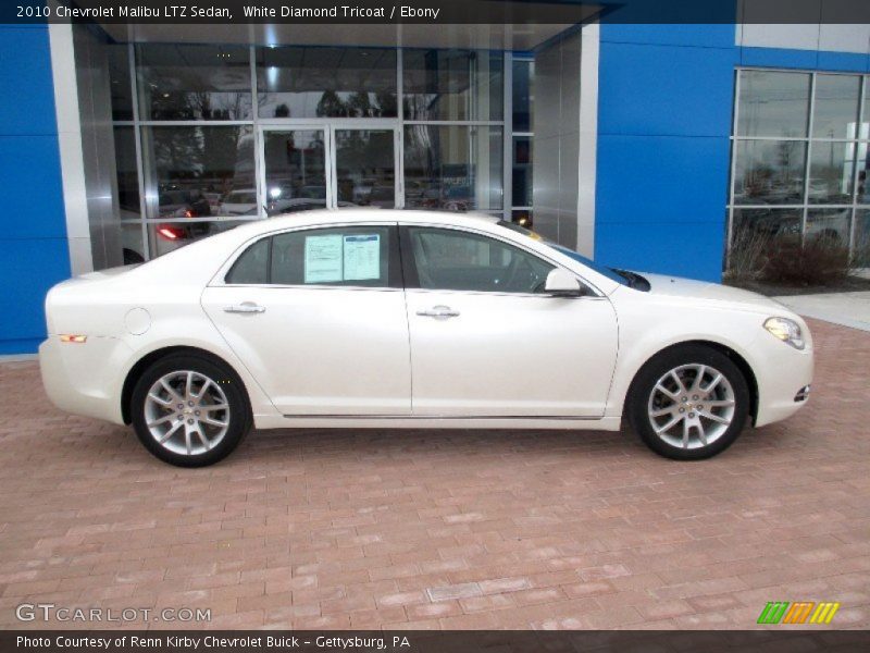  2010 Malibu LTZ Sedan White Diamond Tricoat