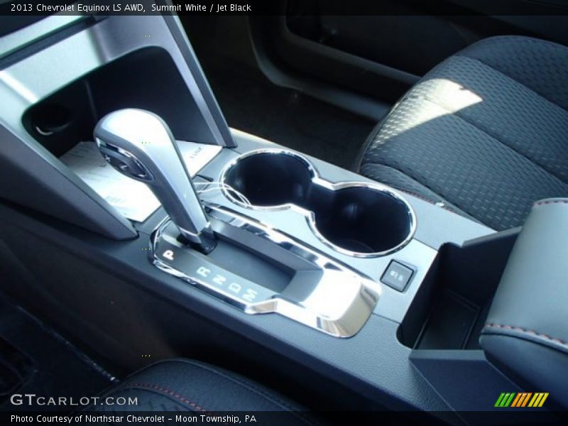 Summit White / Jet Black 2013 Chevrolet Equinox LS AWD