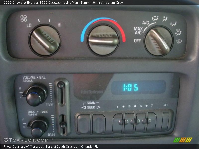 Summit White / Medium Gray 1999 Chevrolet Express 3500 Cutaway Moving Van