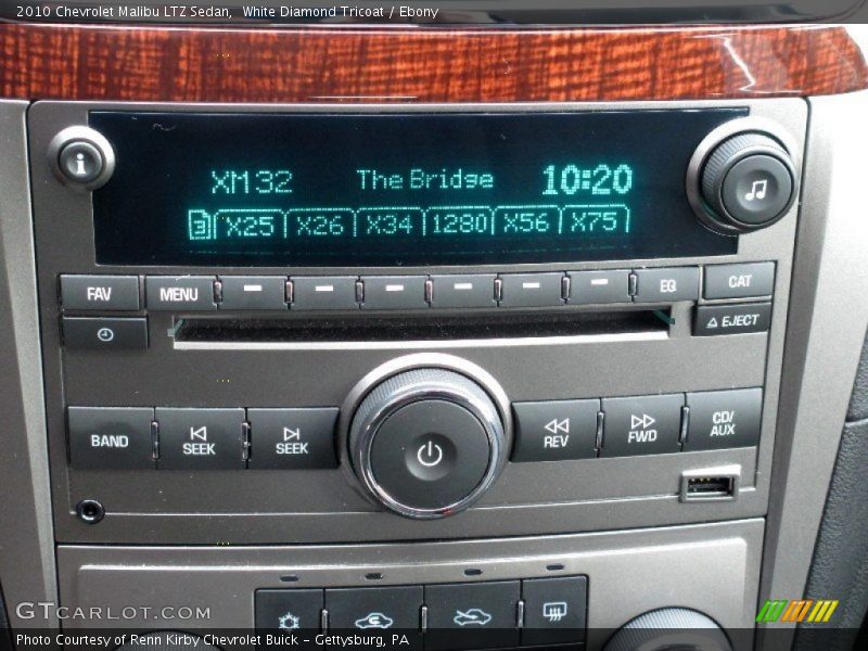Audio System of 2010 Malibu LTZ Sedan