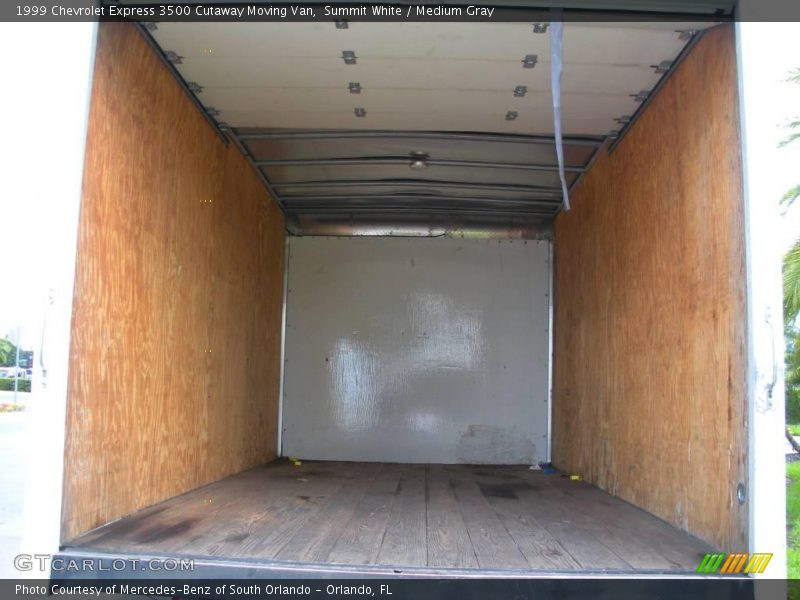 Summit White / Medium Gray 1999 Chevrolet Express 3500 Cutaway Moving Van