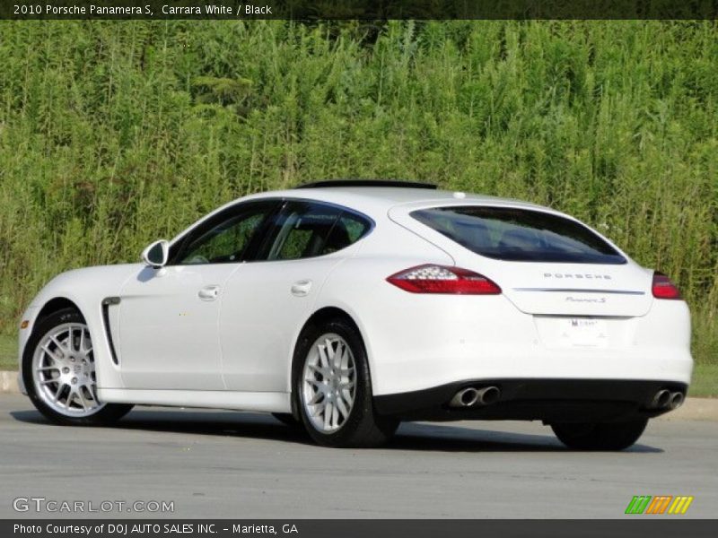 Carrara White / Black 2010 Porsche Panamera S