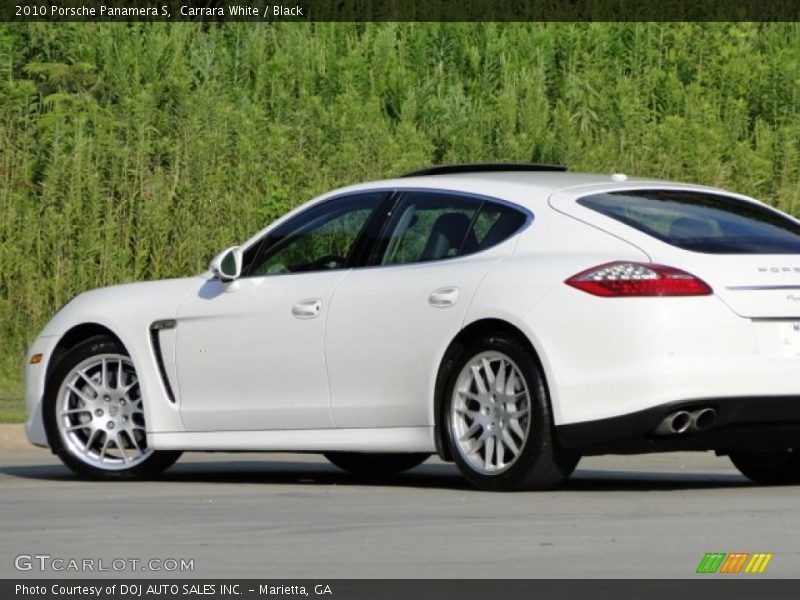 Carrara White / Black 2010 Porsche Panamera S