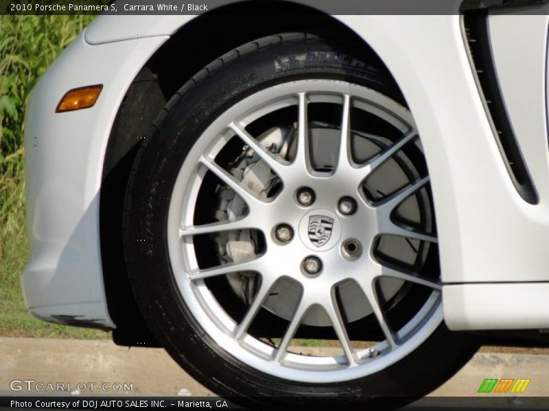 Carrara White / Black 2010 Porsche Panamera S