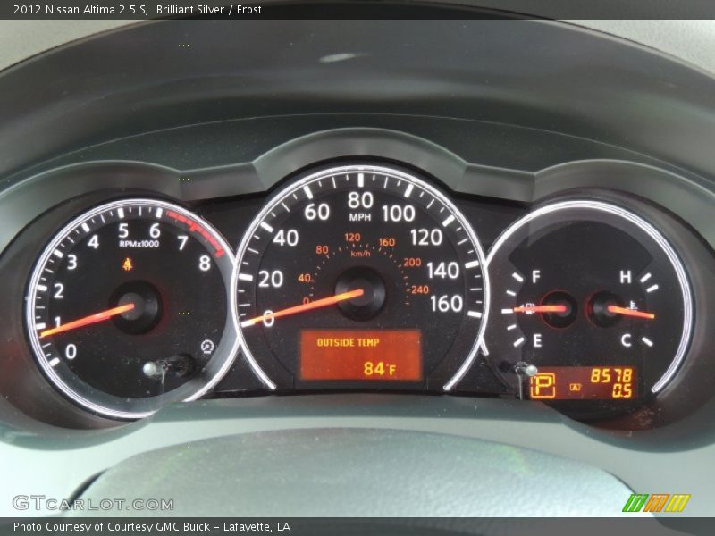 Brilliant Silver / Frost 2012 Nissan Altima 2.5 S
