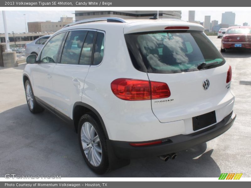 Candy White / Beige 2013 Volkswagen Tiguan SE 4Motion