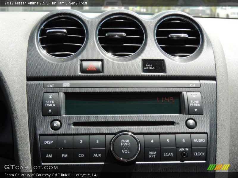 Brilliant Silver / Frost 2012 Nissan Altima 2.5 S
