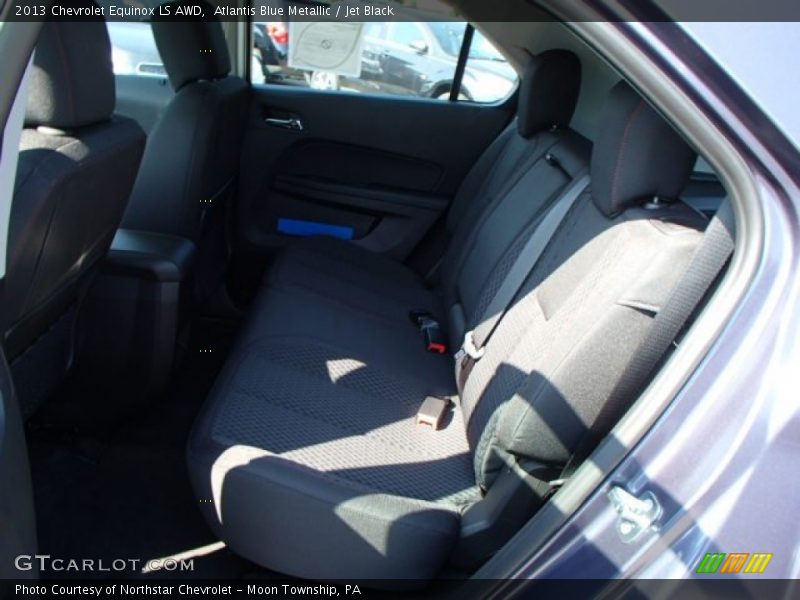 Atlantis Blue Metallic / Jet Black 2013 Chevrolet Equinox LS AWD