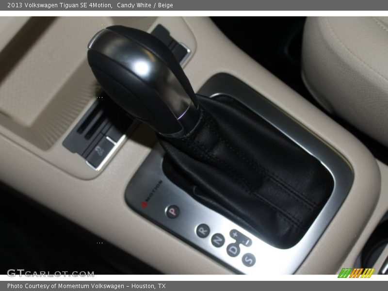  2013 Tiguan SE 4Motion 6 Speed Tiptronic Automatic Shifter