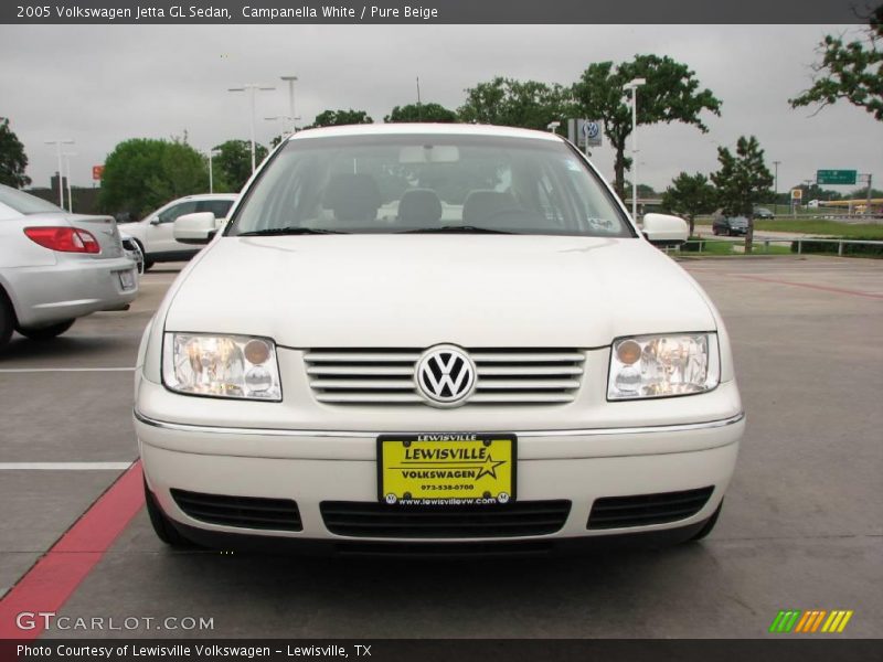 Campanella White / Pure Beige 2005 Volkswagen Jetta GL Sedan
