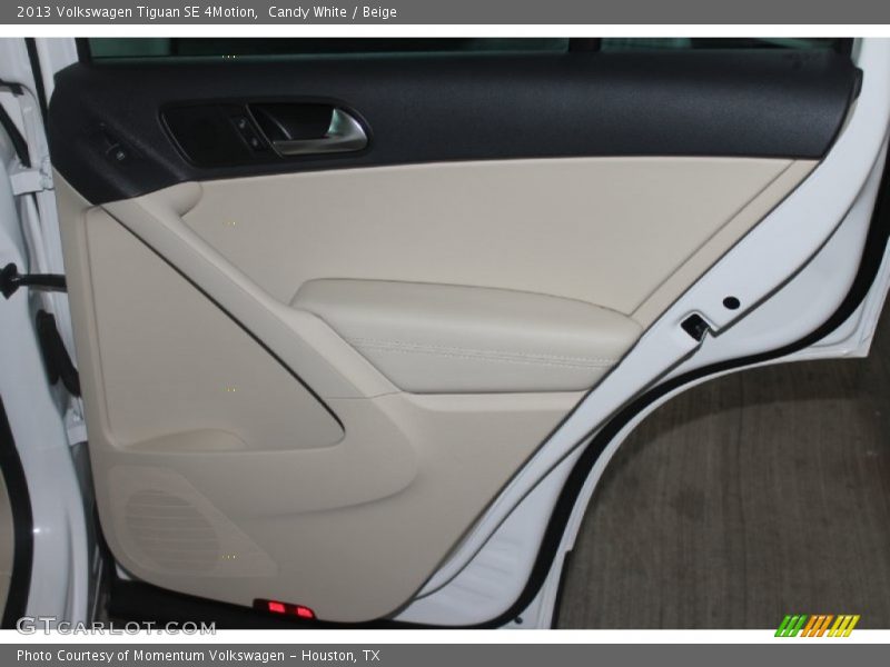 Candy White / Beige 2013 Volkswagen Tiguan SE 4Motion