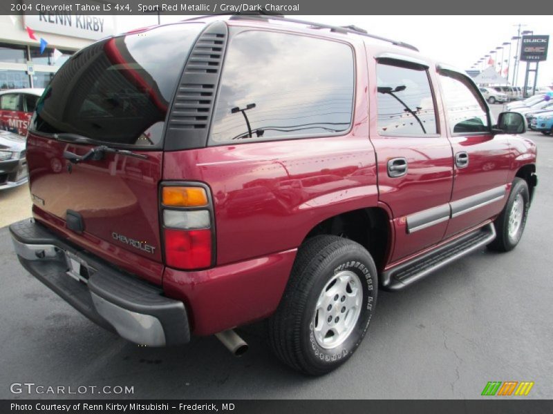 Sport Red Metallic / Gray/Dark Charcoal 2004 Chevrolet Tahoe LS 4x4