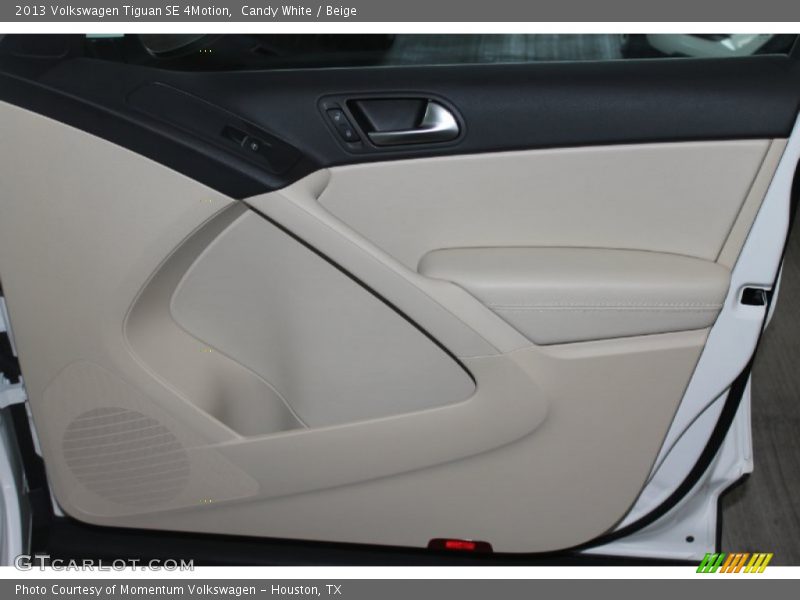 Candy White / Beige 2013 Volkswagen Tiguan SE 4Motion