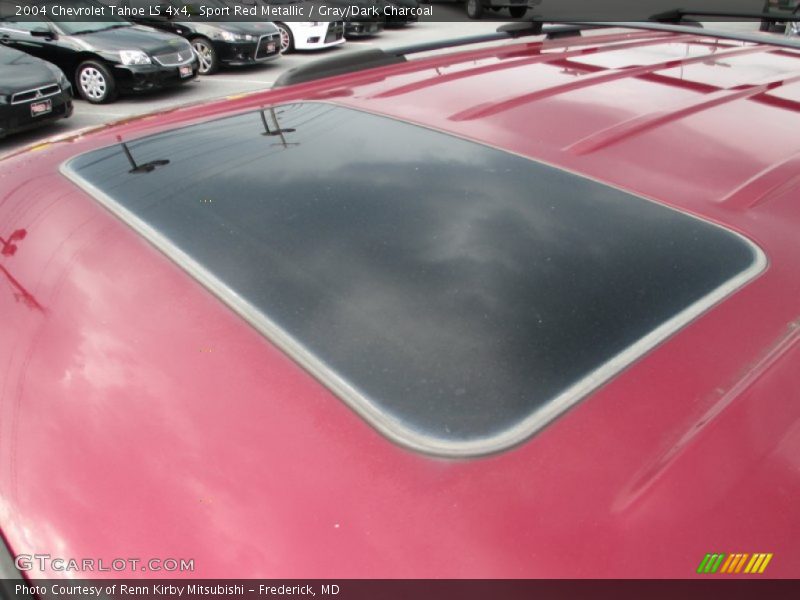 Sport Red Metallic / Gray/Dark Charcoal 2004 Chevrolet Tahoe LS 4x4