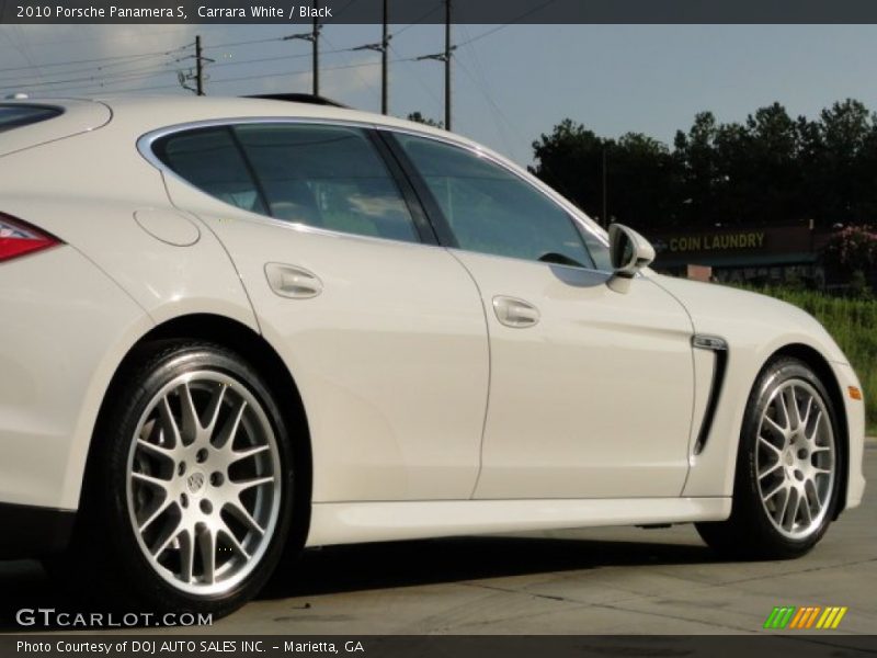 Carrara White / Black 2010 Porsche Panamera S