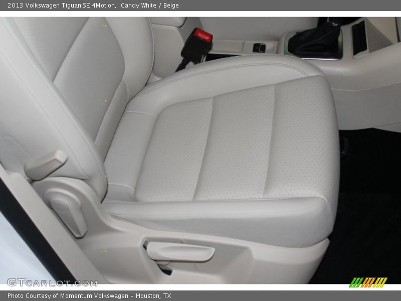 Candy White / Beige 2013 Volkswagen Tiguan SE 4Motion