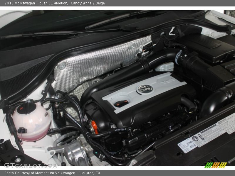  2013 Tiguan SE 4Motion Engine - 2.0 Liter FSI Turbocharged DOHC 16-Valve VVT 4 Cylinder