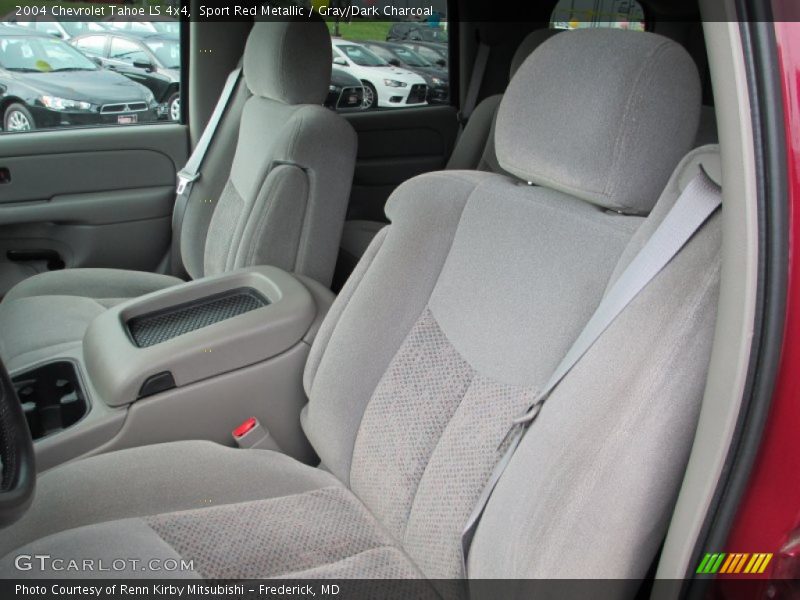 Sport Red Metallic / Gray/Dark Charcoal 2004 Chevrolet Tahoe LS 4x4