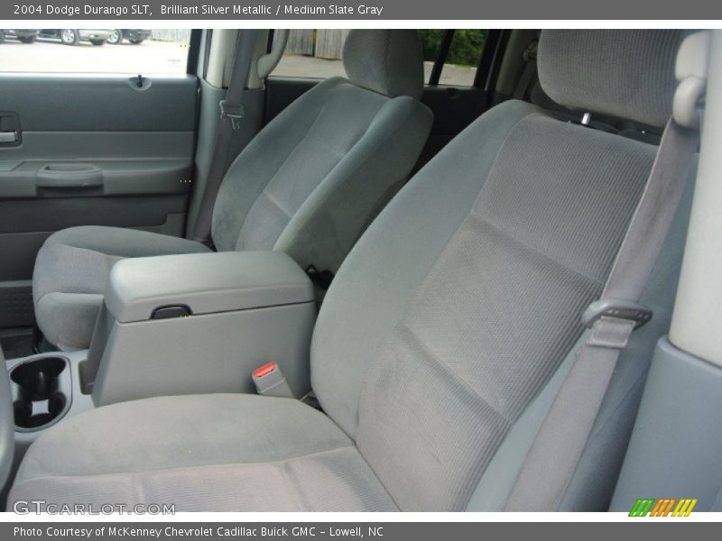 Brilliant Silver Metallic / Medium Slate Gray 2004 Dodge Durango SLT