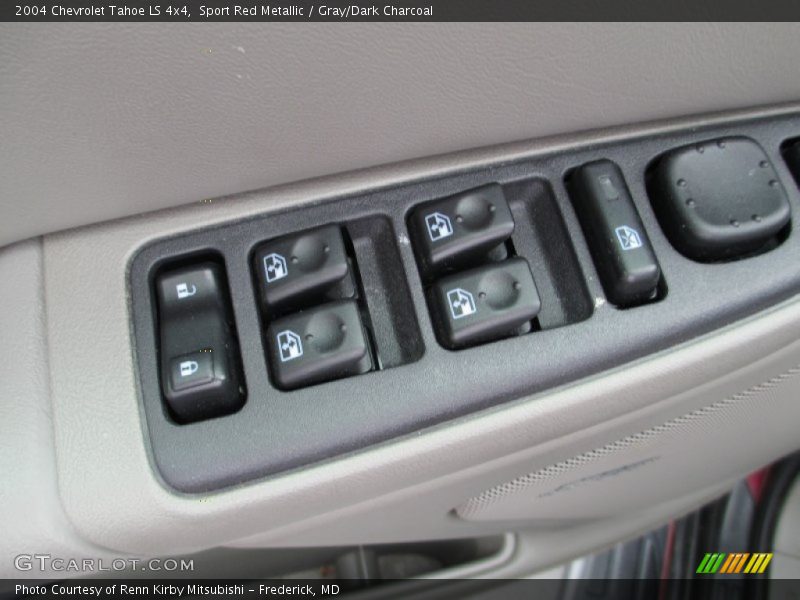 Sport Red Metallic / Gray/Dark Charcoal 2004 Chevrolet Tahoe LS 4x4