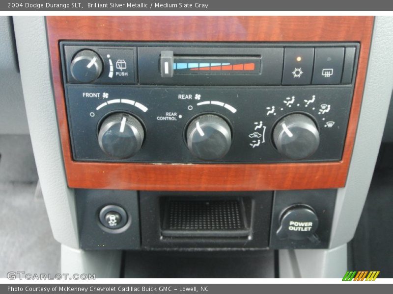 Brilliant Silver Metallic / Medium Slate Gray 2004 Dodge Durango SLT