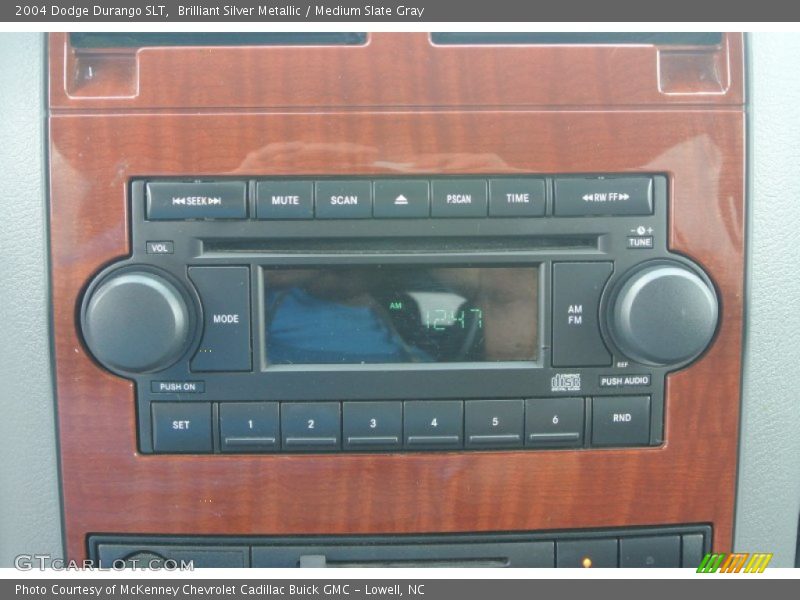 Brilliant Silver Metallic / Medium Slate Gray 2004 Dodge Durango SLT