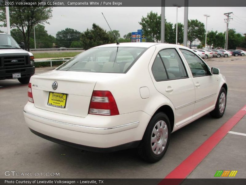 Campanella White / Pure Beige 2005 Volkswagen Jetta GL Sedan